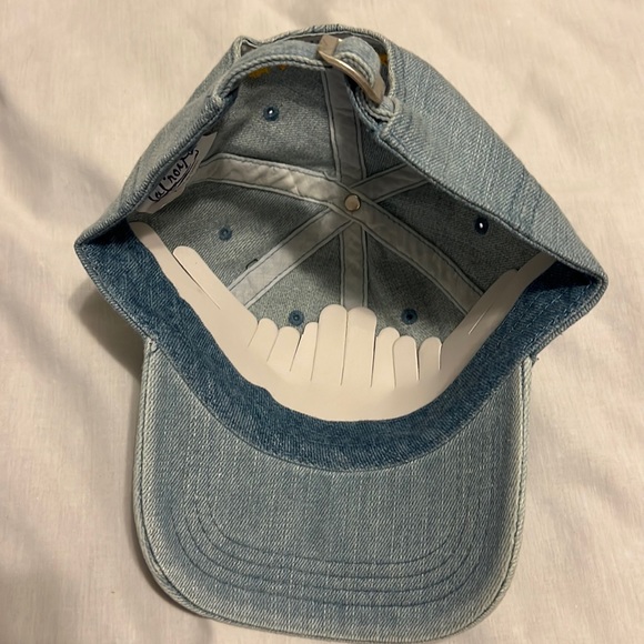 La Croix Denim Baseball Cap NEW - Picture 3 of 4